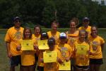 The Marian Fillies held their annual softball summer camp earlier this week on the team's field in Hometown. Pictured above are the award-winning players from the camp's American League division (ages 8-11): (front, l-r) Kayla Merkel, Gabbi Frask,…