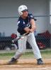 BOB FORD/TIMES NEWS Tamaqua's Tyler Milot takes a swing at a pitch in Schuylkill-Berks Legion action. The Blue Sox defeated Southern Area to win the division title and advance to tonight's championship.
