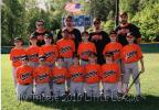 @Caption Stand Alone: The Orioles finished as this year's Jim Thorpe Minor League champions with an overall record of 10-2. Team members include as follows: Front Row - Brody Acker, Danny Weiss, Justin Cannarito, Shawn O'Toole, Brandon Garner, Tyler…
