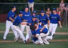 BOB FORD/TIMES NEWS Franklin Township's 15-year old Babe Ruth All-Star team celebrates its championship.