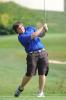 nancy scholz/times news Palmerton's Billy Heinick watches his shot during Wednesday's match against Northwestern.