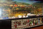 The most ambitious of Franz Kline's paintings in Carbon County is the mural, "Lehighton," painted in 1946, located behind the bar at American Legion Post 314 in Lehighton.