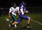 RICH GEORGE/Special to THE TIMES NEWS Palmerton's Alex Vignone breaks loose on one of his two touchdown runs as Pen Argyl's Mike Racciato gives chase.
