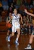 ron gower/times news Marian's Danielle Tristani (45) drives to the basket as Nativity's Jackie Ditzel trails from behind.