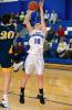 BOB FORD/TIMES NEWS Palmerton's Katie Reimer (10) goes up for a shot as Notre Dame's Brittany Pierzga moves in at left.