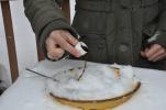 Add about a teaspoon of vanilla. You may want to add more, according to taste, or add a different flavor extract.