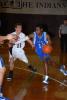 ron gower/times news Pleasant Valley's Selwin Wright (right) starts his drive to the basket as Lehighton's Nate Kresge (11) defends.