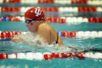 MIKE DICKBERND/IU SPORTS PHOTOGRAPHY Allysa Vavra swims the 200 breaststroke on Saturday during the Big Ten Championship Meet. Vavra took third in the event. She posted first place finishes in both the 200 individual medley and 400 individual medley…