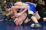 Palmerton's Sam Oberlander vs Tamaqua's Kyle Boyer at 125.