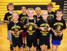 Carol Zickler/special to the times news Award winners at the Panther Valley Boys Basketball Camp in the Prep and NCAA Divisions were, front row from left, Patrick Boyle (Prep Panther award); Ben Kindt (Prep Most Improved); Devin Schlier, (Prep Free…