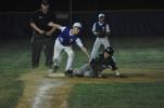 MIKE FEIFEL/TIMES NEWS Tamaqua's Josh Inama tries to field a throw from his catcher as Pennridge's Andrew Walters slides in safely at third during last night's Section 6 10-11 contest at Franklin Township. Tamaqua stayed alive with a 12-10 win.