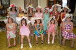 Gail Maholick/TIMES NEWS Among the Brownie and Daisy Girl Scouts taking part in the "Mommy and Me" tea were, front from left, Abbie Snyder, Kylee Whiteman, Layla Onetto, Clarissa Smith and Cara Ahner; and back row, Jenna Trilli, Giana Sube, Mika…