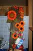 Gail Maholick/TIMES NEWS Janet Laky won first place last week at the 2012 Carbon County Fair with her floral arrangement.