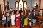 The Sunday School class of St. Paul's Evangelical Lutheran Church performed "The Not-So-Silent Night" in front of family, friends and the church congregation during the annual Christmas pageant.