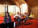 STACEY SOLT/SPECIAL TO THE TIMES NEWS Members of the Trinity Praise Band rehearse for the upcoming "Coffeehouse of Hope," a night of music that will benefit "Dylan and Gavin's Rainbow" ministry. The non-profit organization supports families facing a…