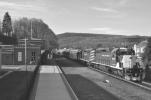 TN PHOTO ILLUSTRATION/DONALD R. SERFASS On June 28, 1963, nobody seemed to notice when the final commuter train left Tamaqua for good, a scene recreated in this photo illustration.