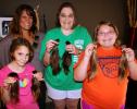 Mother, daughters donate to Wigs for Kids