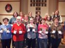 STACEY SOLT/SPECIAL TO THE TIMES NEWS The Ben Salem Hand Bell Choir will offer their annual free Christmas concert this Sunday at 2:30 p.m. Members of the choir include, front row from left: Barbara Snowberger, LaVaun Shanton, Kelsey McElvar,…