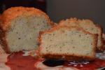 KAREN CIMMS/TIMES NEWS Poppy Seed Tea Bread has a nutty almond flavor and is topped with an orange sugar glaze.
