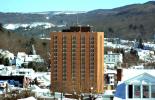 DONALD R. SERFASS/TIMES NEWS The ABC Tamaqua High Rise soars 175 feet, higher than any other building in Schuylkill County.