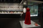 AP PHOTO First lady Michelle Obama's second inaugural gown on display at the Smithsonian Museum of American History in Washington. The White House is lending the ruby-colored chiffon gown made by designer Jason Wu to the National Museum of American…