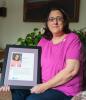 BOB FORD/TIMES NEWS Jane Longazel of Jim Thorpe holds a framed certificate honoring her inclusion in Blue Cross of Northeastern Pennsylvania's Gallery of Hope.