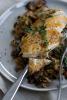 This March 3, 2014 photo shows herbed matzo stuffed roasted chicken in Concord, N.H. (AP Photo/Matthew Mead)