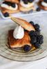 This April 7, 2014 photo shows a blackberry-orange Napoleon in Concord, N.H. (AP Photo/Matthew Mead)