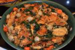 KAREN CIMMS/TIMES NEWS Chicken with Vegetables