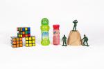AP Photo/National Toy Hall of Fame New additions to the National Toy Hall of Fame are seen in an  undated photo provided by the National Toy Hall of Fame. Little green army men, along with the Rubik's Cube and bubbles, were announced last week as…