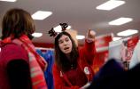 AP Photo/Robert F. Bukaty In this November 2014 photo, employee Jen Sans points a customer in the right direction at a Target store, in South Portland, Maine. The National Retail  Federation found in a survey that only 9 percent of shoppers finished…