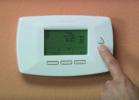 Consider investing in a programmable thermostat to maximize energy efficiency. The Natural Resources Defense Council recommends keeping it set to between 68 and 72 degrees when people are home, and then down to between 55 and 65 when no one is home…