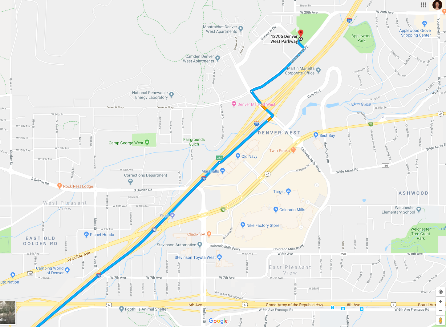 Program Location & Directions NSCD