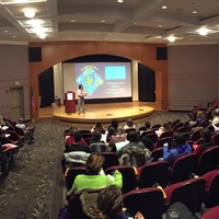 Catherine Miller, MSN, APRN-CNS, ACNS-BC, CCRN kicking off the conference. 