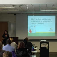 Marla Oros, BSN, MS, RN speaks on the opioid epidemic.