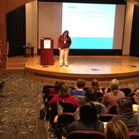 Barbara Bieler, BSN, RN presenting MEWS Scoring.