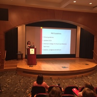 Tracy Wilson, DNP, ACNP presenting about Post Intensive Care Syndrome!