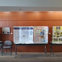 Posters displayed