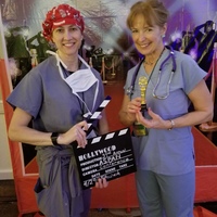 Tracy and Pam at component night.