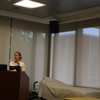 Sara Carney, RN, MS, CCRN from the Baltimore VA Medical Center presenting “Implementation of a Manual Proning Protocol. #CelebrateTheBedside #CBCAACN