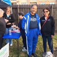 Susan Radke to walk with a patient