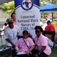 Christine; Beulah, and Janis with Benitha Garrett (RN,BSN, MSN ) from Ohio