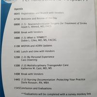 Perianesthesia Potpourri Agenda