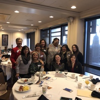 Top left- Rose Caballero, President of NAHN San Antonio chapter; Norma Avitua-Ovalle, President-elect; Jennifer Openshaw; Tommye Austin, CNO UHS; Elcee Cortez, PNASA; MargieHellums, Christina Gatmaiten; Valerie Huerta, Yolanda Olveda