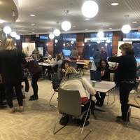 Break time with vendors