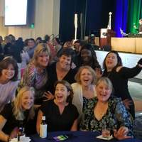 WISPAN gang at President's reception