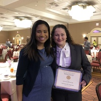Valerie with Assistant CNO- Ashley Page from Metropolitan Hospital