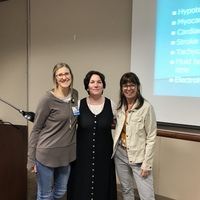 Lauren Marx - LAPAN member who hosted this conference 
Maureen McLaughlin- speaker 
Robin Steele - Education Chair 