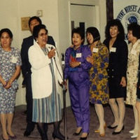 The Beginning: PNACC Founding President with current and past Presidents of PNAA (1991)