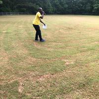 MC- Attorney Onyi Ekwegbalu cheering participants during the walk.